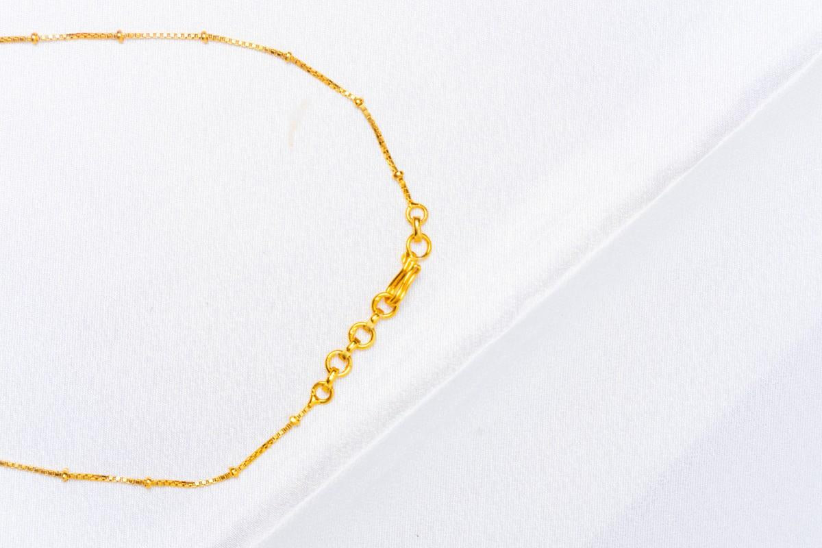 Lotus Bloom Stone Pendant Necklace