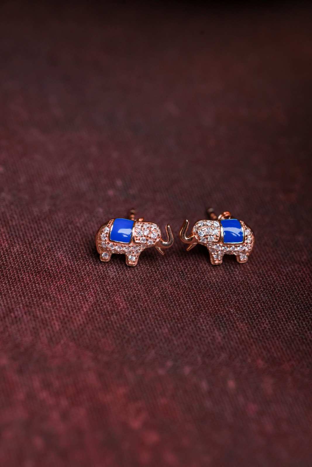 Elephant Silver Earrings