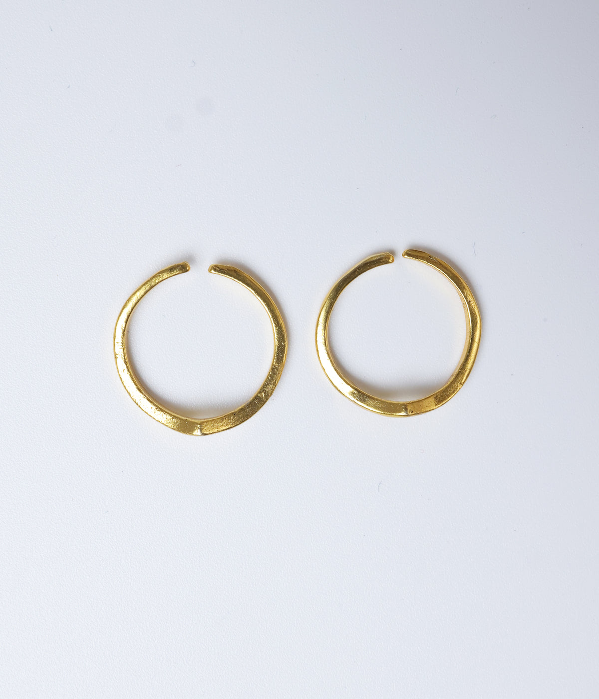 Classic Wave Gold-Plated 92.5 Silver Toe Ring