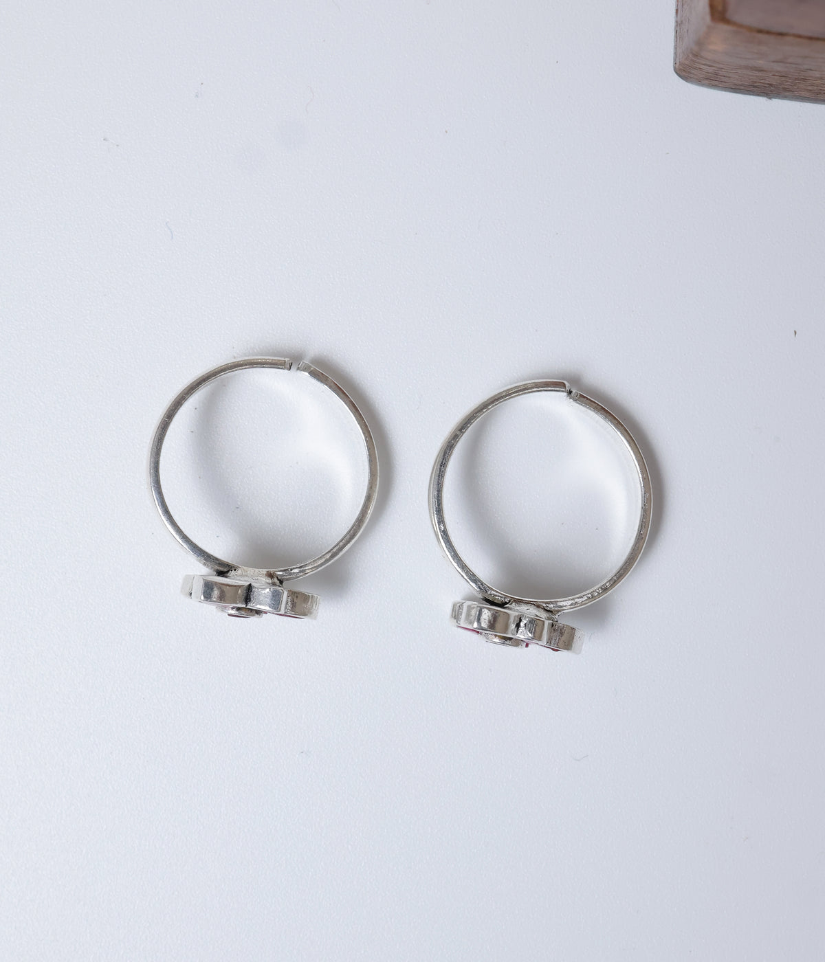 Ruby Bloom 92.5 Silver Toe Ring