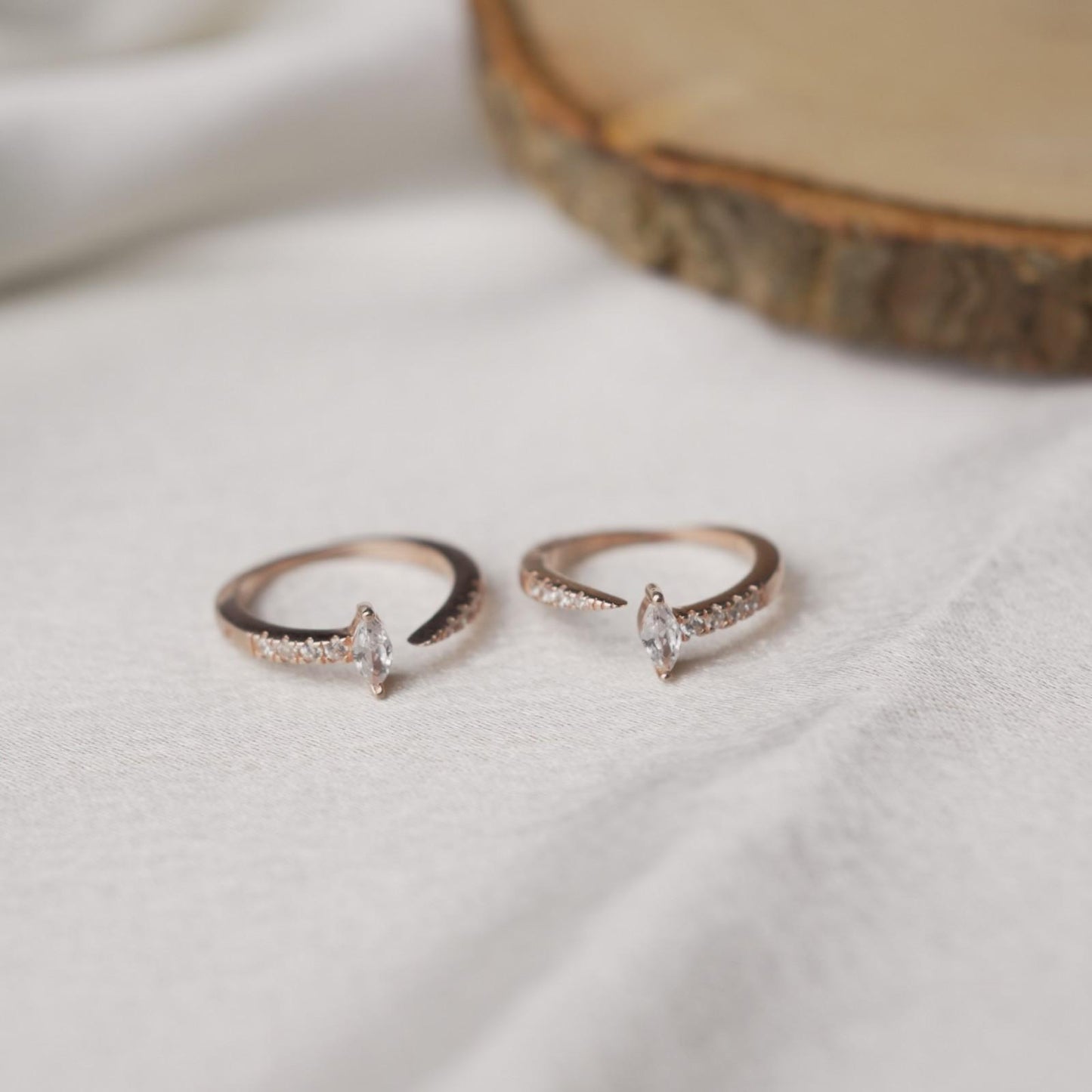Marquise Spark 92.5 Sterling Silver Toe Ring