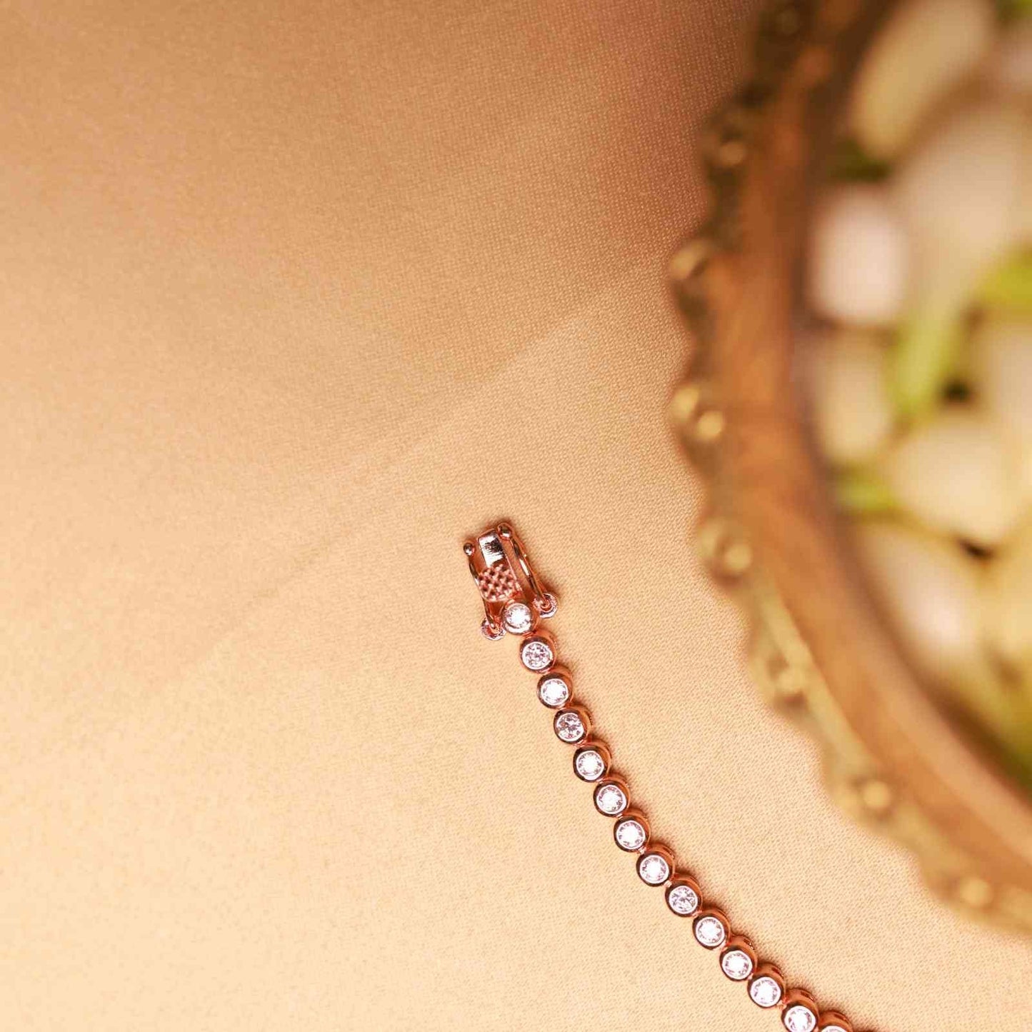 Rose Gold Tennis Bracelet