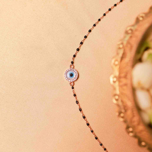 Evil Eye Silver Bracelet.