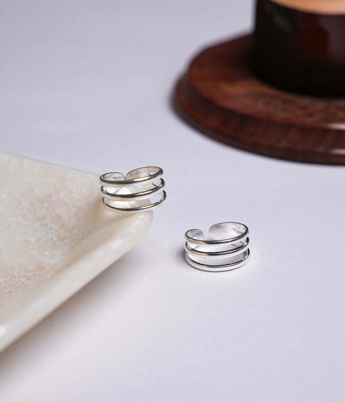 Classic Triple Band 92.5 Silver Toe Ring
