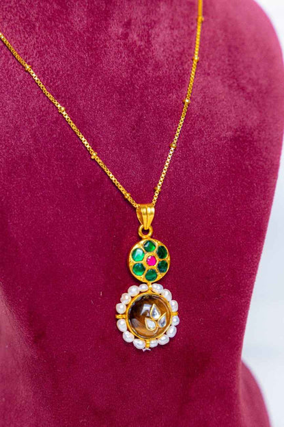 Tiger Eye Heritage Pendant Necklace