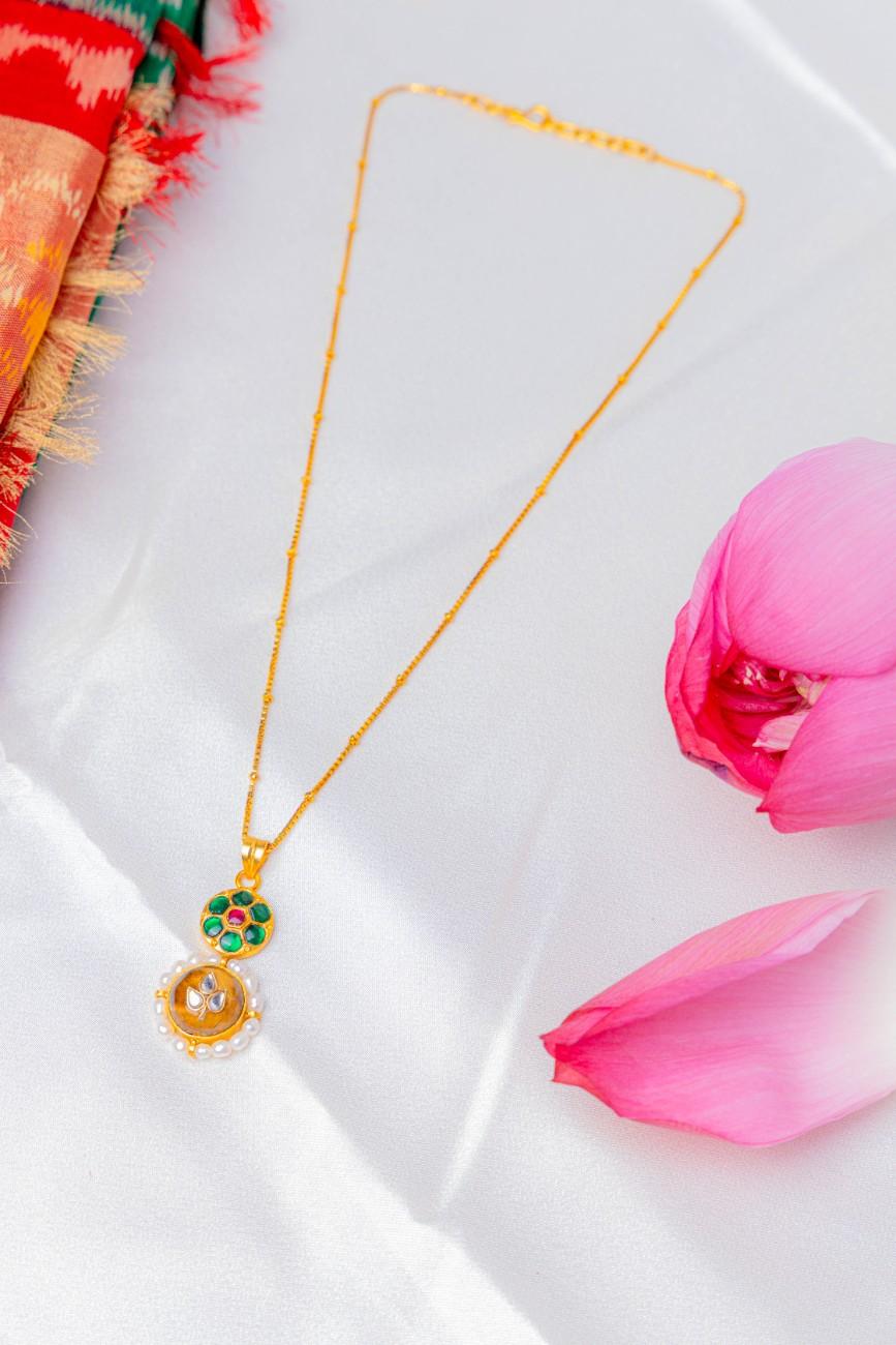 Tiger Eye Heritage Pendant Necklace