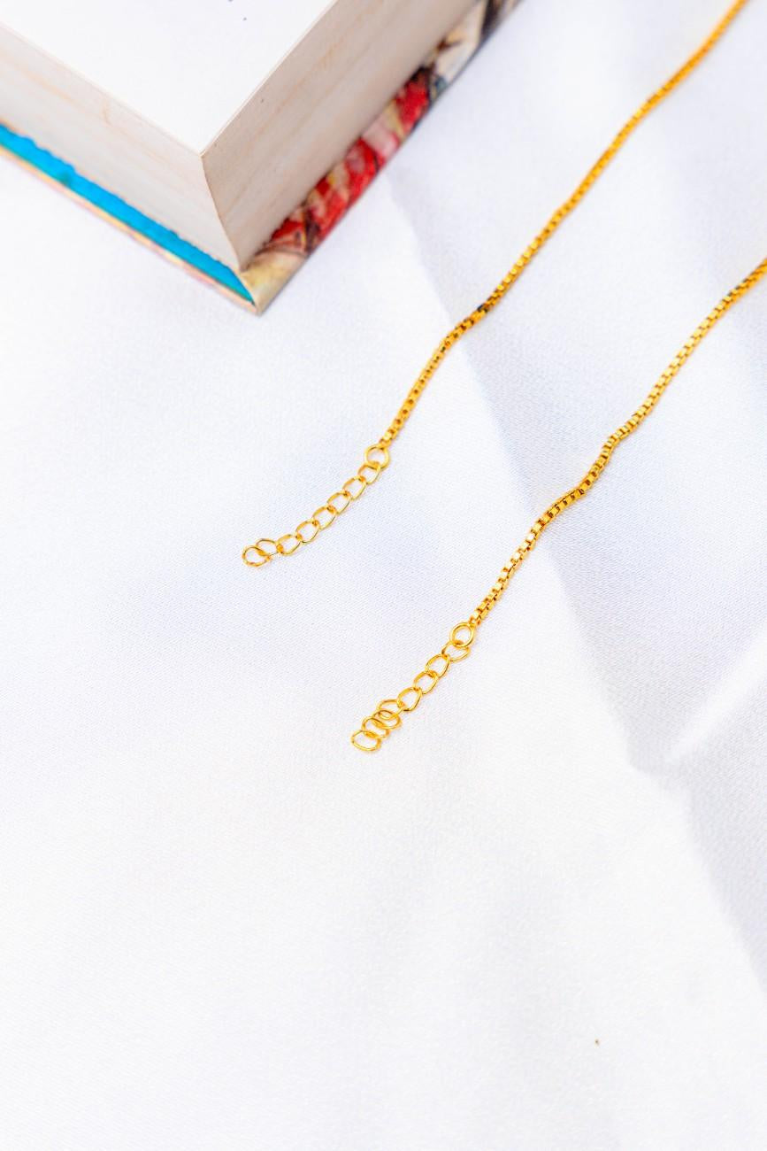 92.5 Sterling Silver Gold-Plated Floral Anklet.