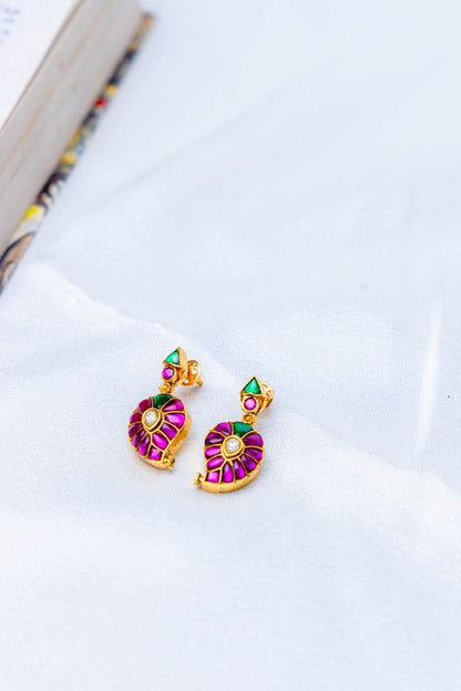 Mango Design Kemp Stone Earrings