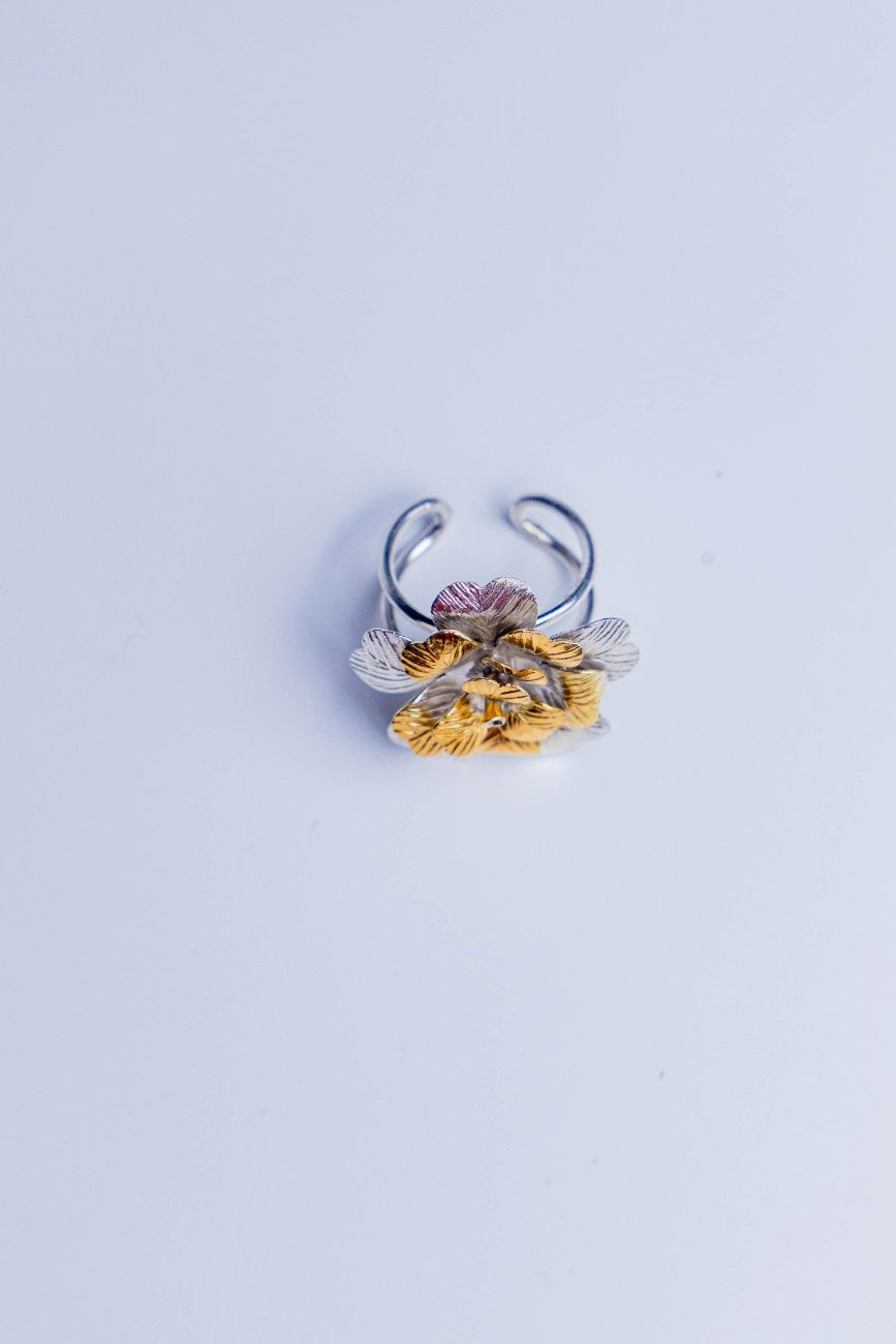 Floral Sterling Silver Ring