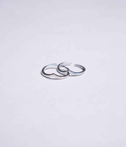 Minimal Wave Design 92.5 Silver Toe Ring