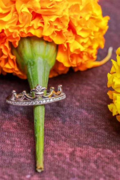 Royal Crown Silver Ring