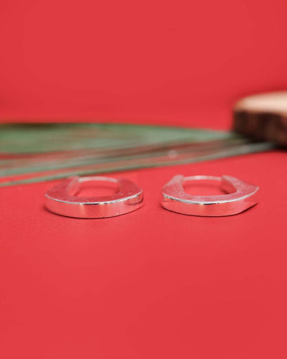 Silver Hoop Earrings