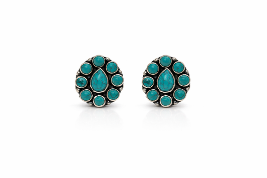 Turquoise Stud Earrings