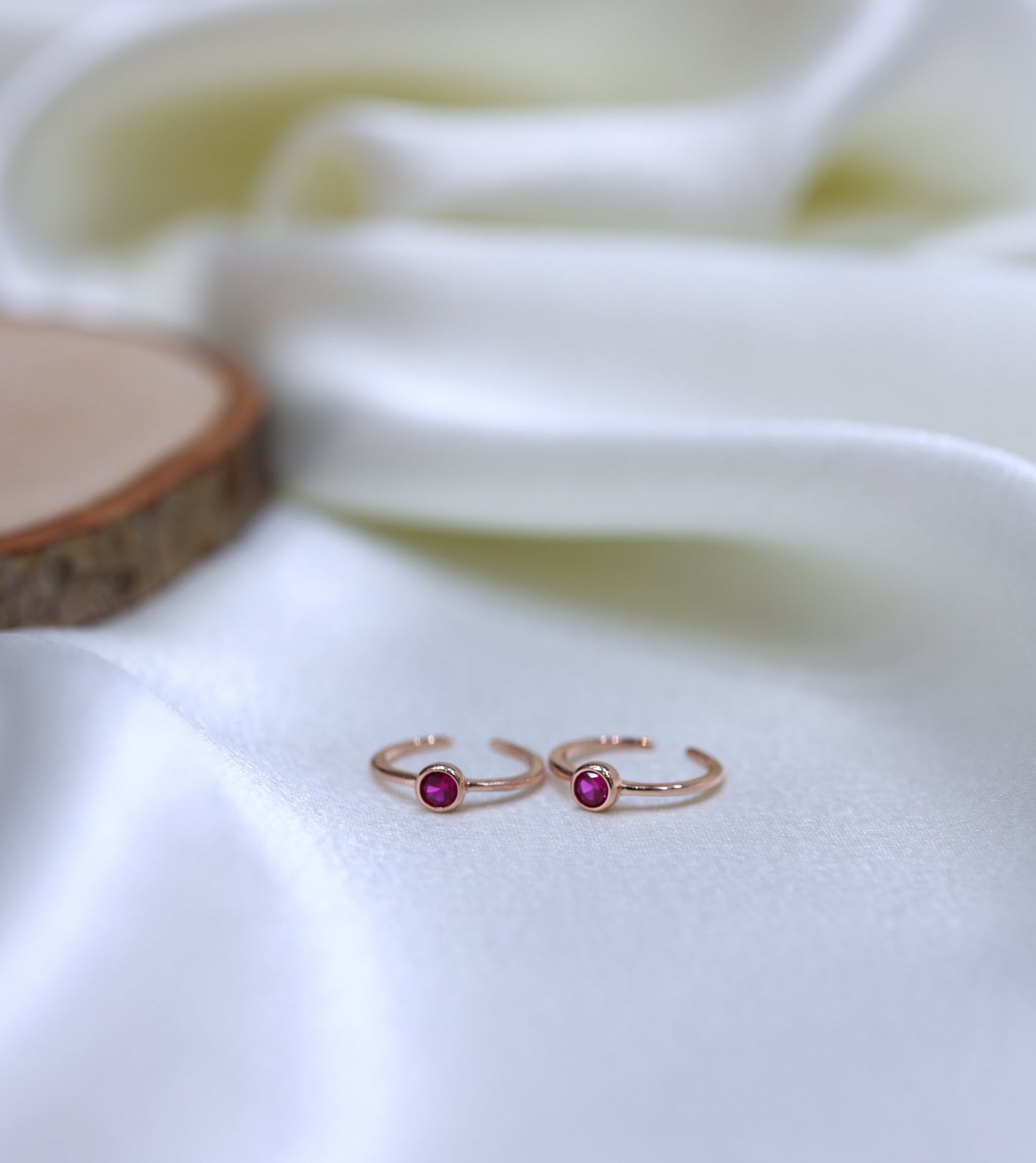 Rose Gold Plated Silver Toe Rings
