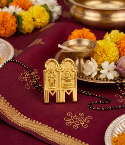 Meenakshi Sundareswarar Mangalsutra Pendant